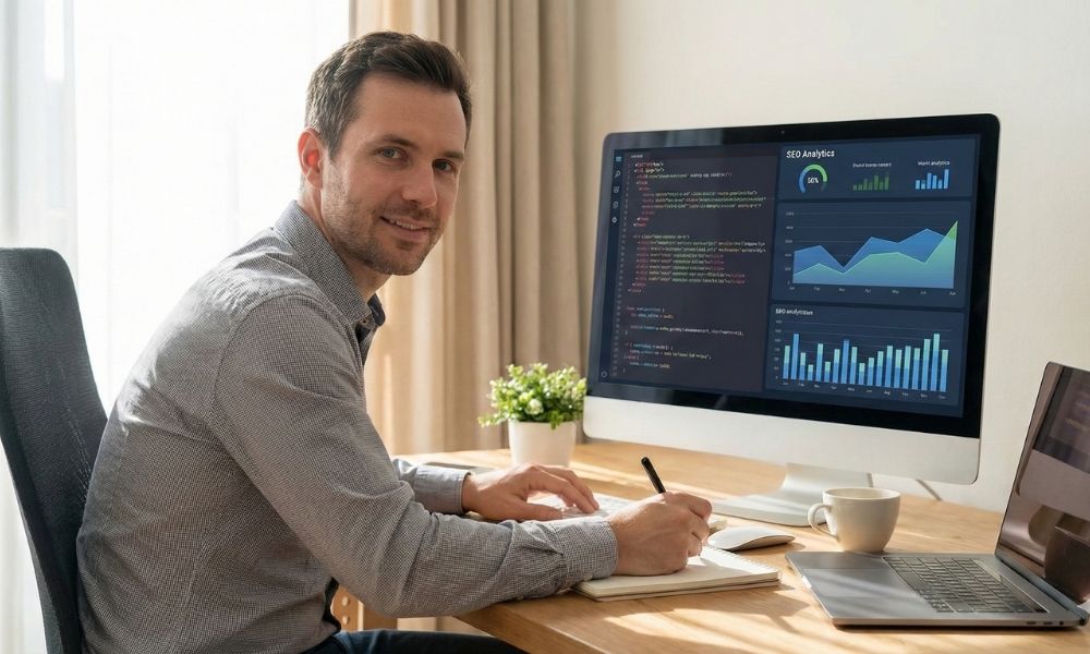 תמונה של מקדם אתרים פרילנסר